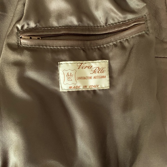 Vera Pelle Men’s Jacket Size XL - Picture 4 of 6